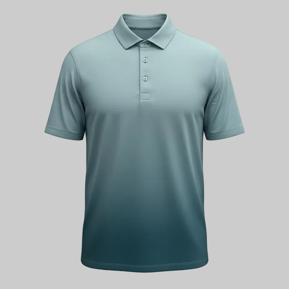 G/FORE MEN'S LTD RELEASE GRADIENT TECH JERSEY POLO - LISBON / SURF