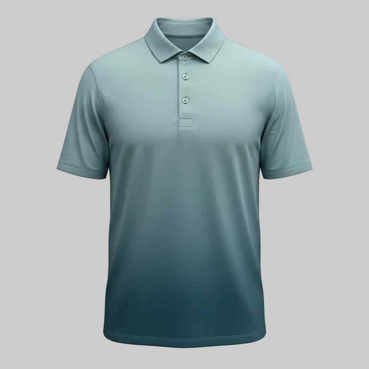 G/FORE MEN'S LTD RELEASE GRADIENT TECH JERSEY POLO - LISBON / SURF