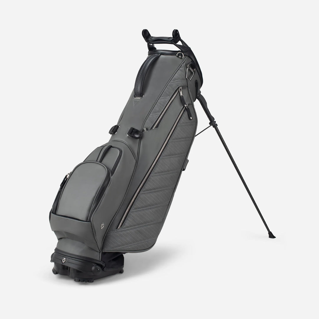 VESSEL VLS LUX STAND BAG - PERFORATED GREY