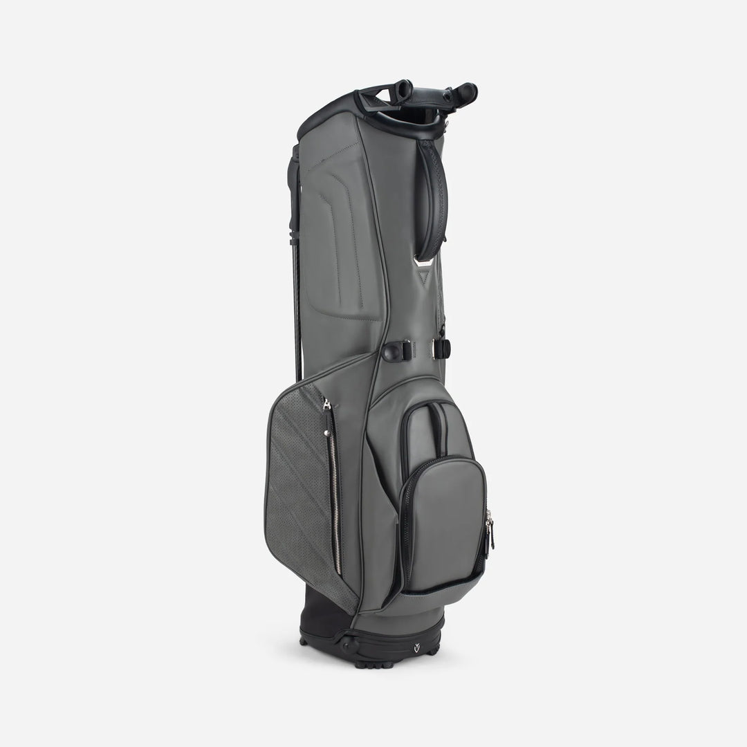 VESSEL VLS LUX STAND BAG - PERFORATED GREY