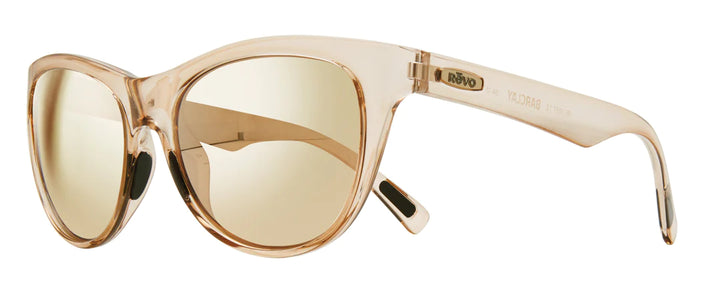 Revo Womens Barclay Cat Eye Sunglasses - CRYSTAL SAND/CHAMPAGNE