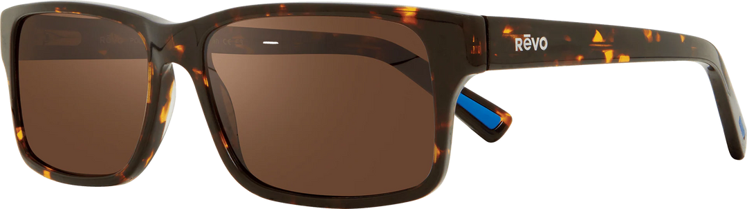 Revo Unisex FINLEY Polarized Sunglasses - BROWN TORTOISE