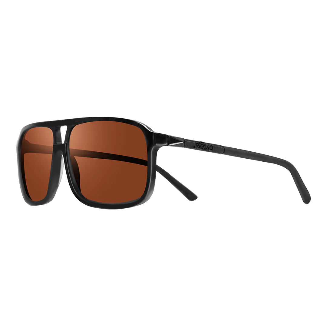 Revo Mens DESERT Sunglasses - Black/Drive