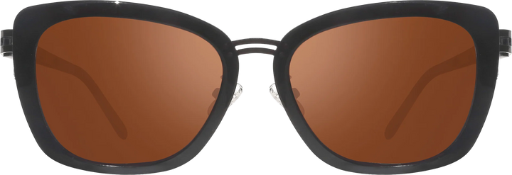 Revo Women's EVA  Polarized Sunglasses - SHINY BLACK