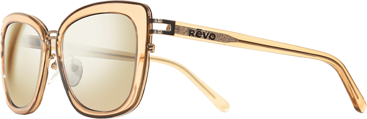 Revo Women's EVA  Polarized Sunglasses - SHINY CARAMEL