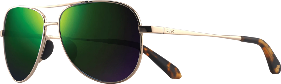 Revo Women's RELAY Petite Aviator Polarized Sunglasses -  GOLD