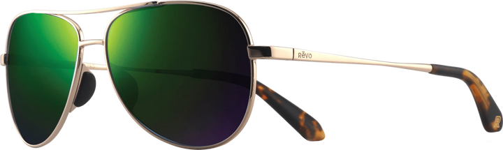 Revo Women's RELAY Petite Aviator Polarized Sunglasses -  GOLD