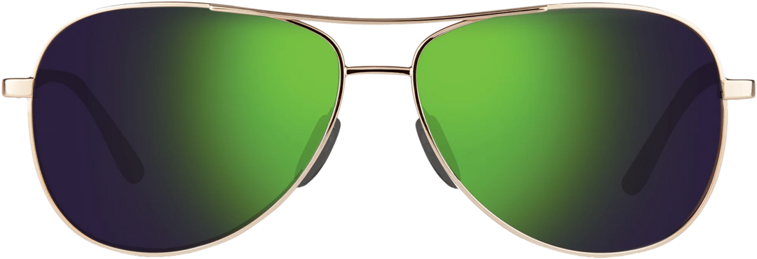 Revo Women's RELAY Petite Aviator Polarized Sunglasses -  GOLD