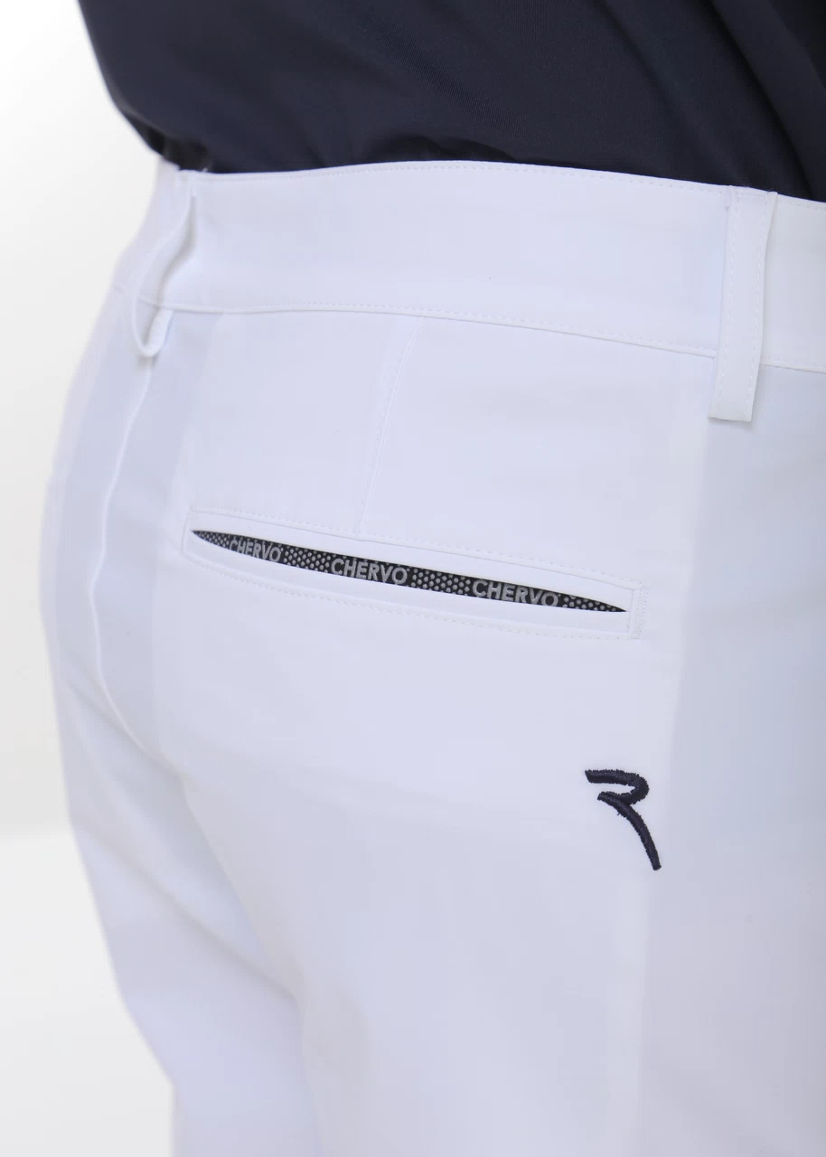 Chervò Men's SASSETTO 4-Way Stretch Pant - OPTIC WHITE