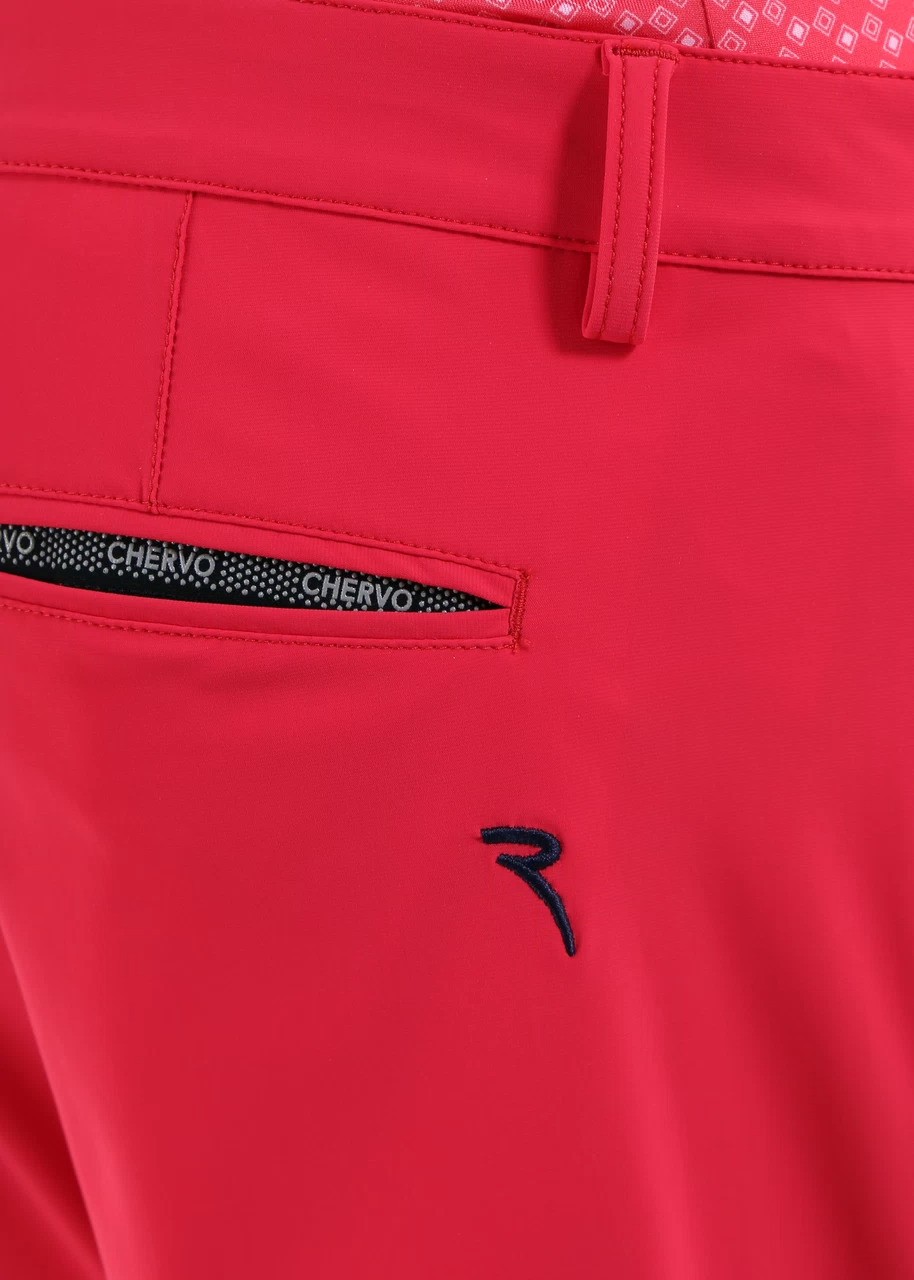 Chervò Men's SASSETTO 4-Way Stretch Pant - FUCHSIA RED