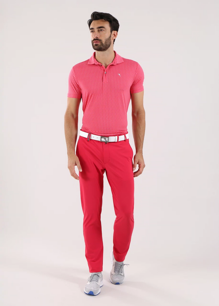 Chervò Men's SASSETTO 4-Way Stretch Pant - FUCHSIA RED
