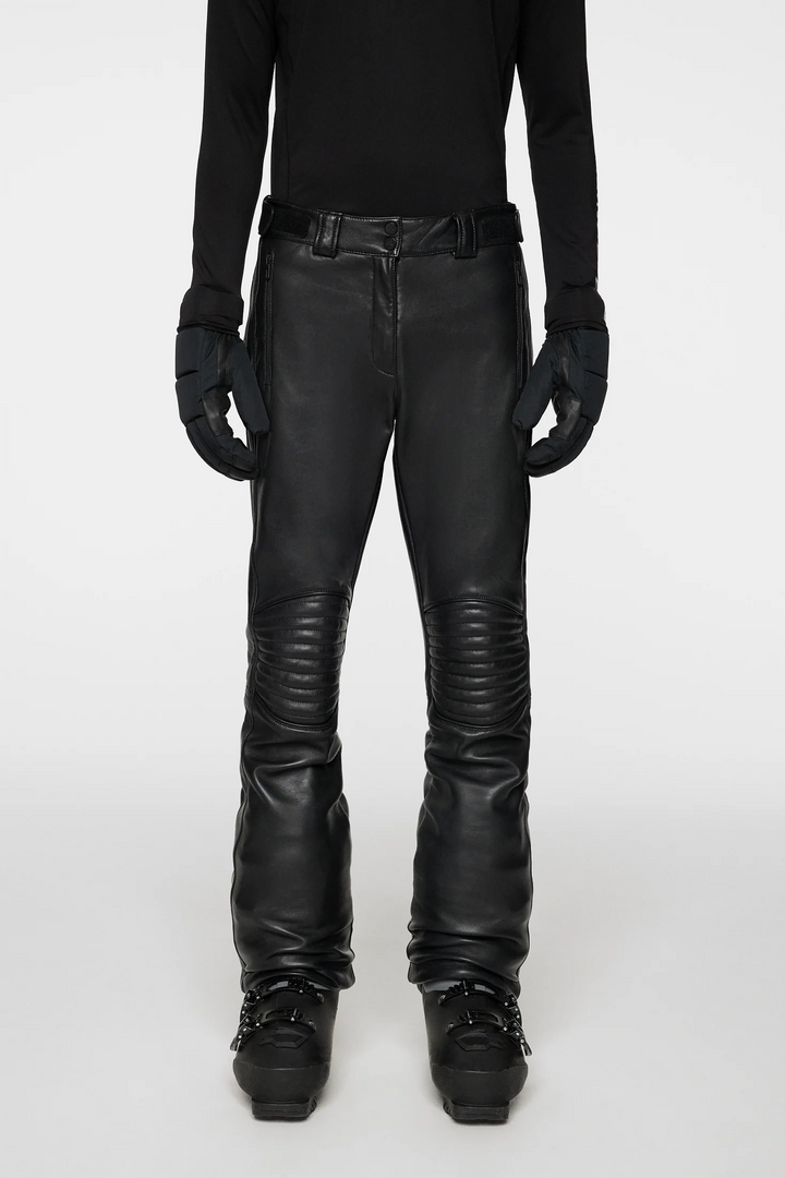 J.Lindeberg Men's SONNY Leather Ski Pant - BLACK