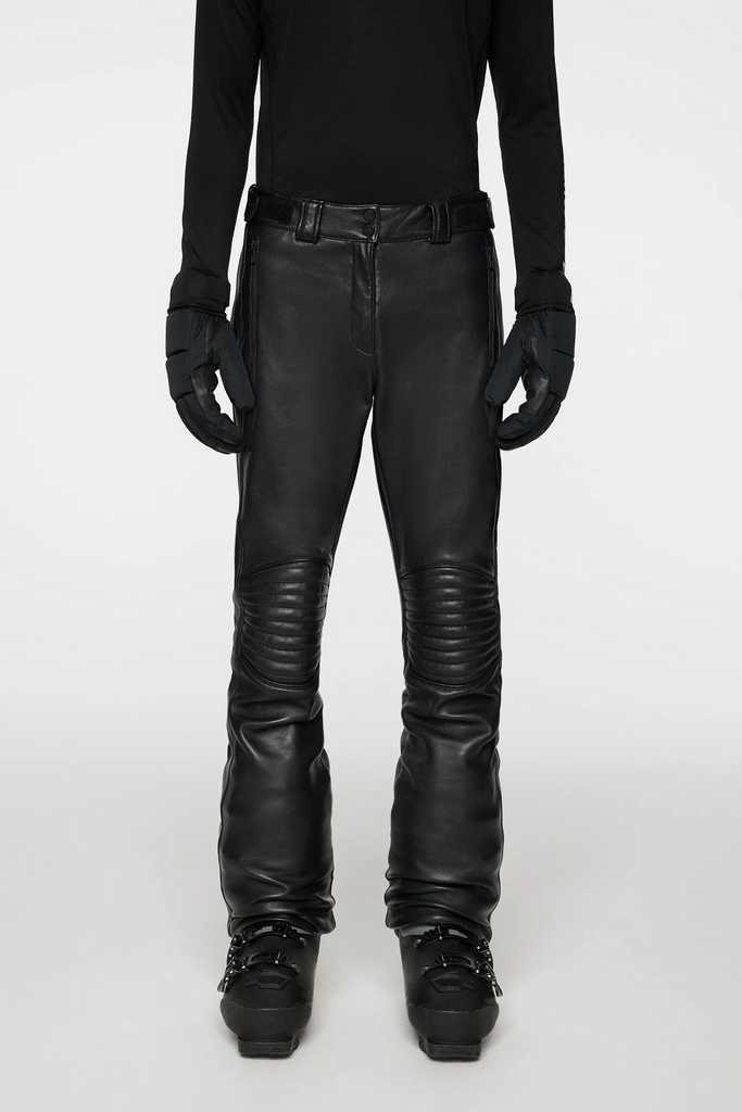 J.Lindeberg Men's SONNY Leather Ski Pant - BLACK