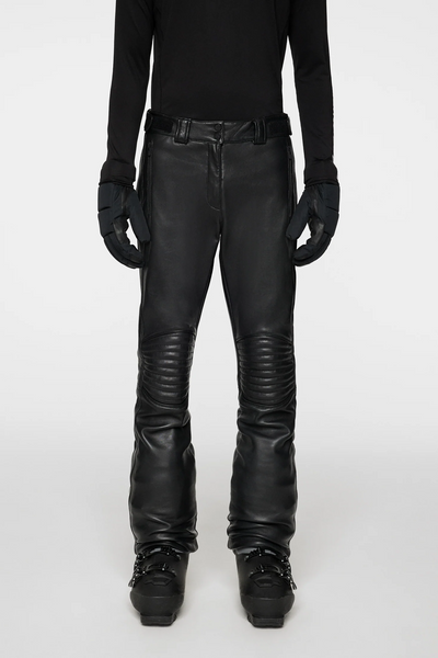 J.Lindeberg Men's SONNY Leather Ski Pant - BLACK