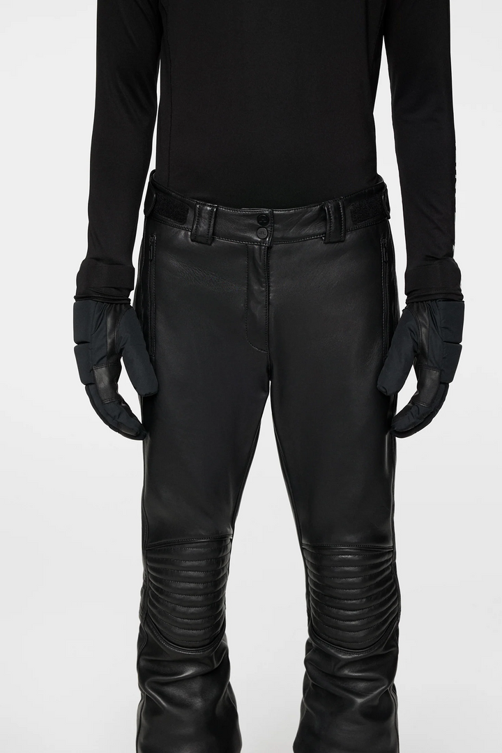 J.Lindeberg Men's SONNY Leather Ski Pant - BLACK