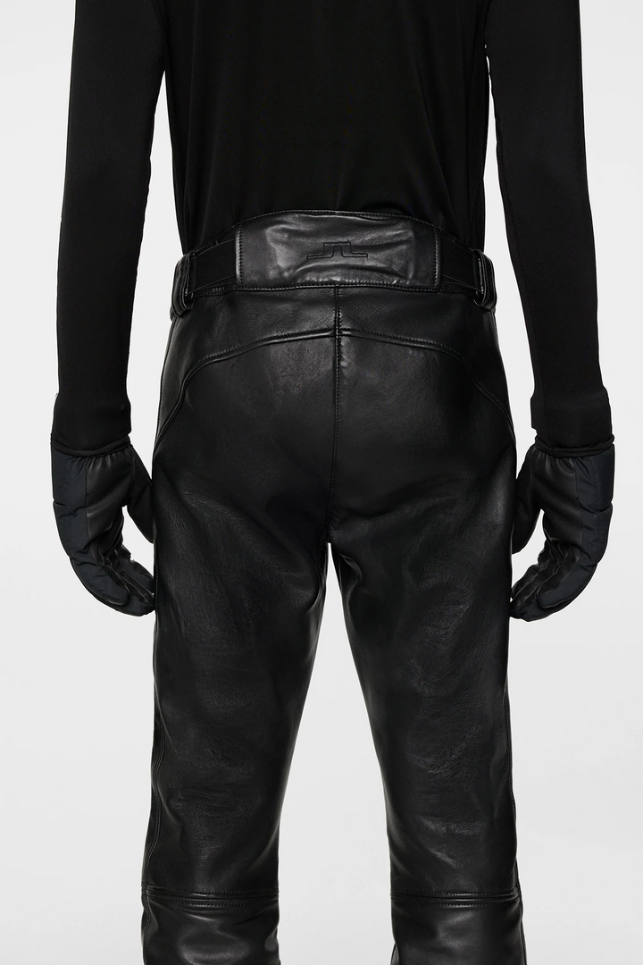 J.Lindeberg Men's SONNY Leather Ski Pant - BLACK