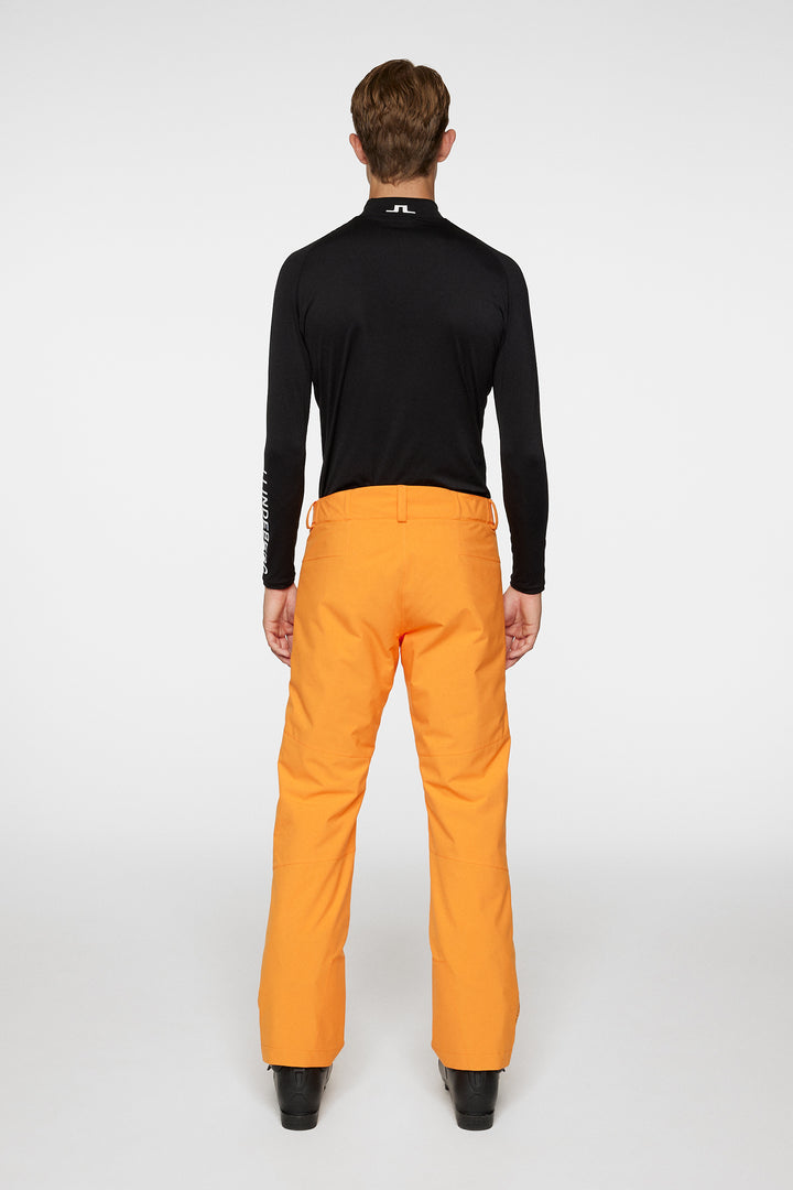 J.Lindeberg Men's Clarke Ski Pant - PERSIMMON ORANGE