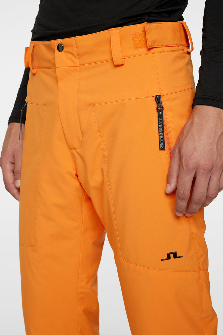 J.Lindeberg Men's Clarke Ski Pant - PERSIMMON ORANGE