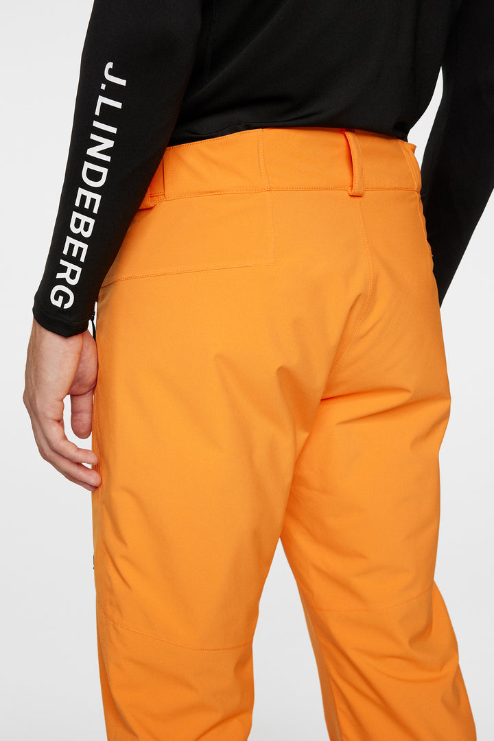 J.Lindeberg Men's Clarke Ski Pant - PERSIMMON ORANGE