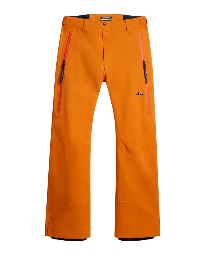 J.Lindeberg Men's OMNIA Ski Pant - PERSIMMON ORANGE
