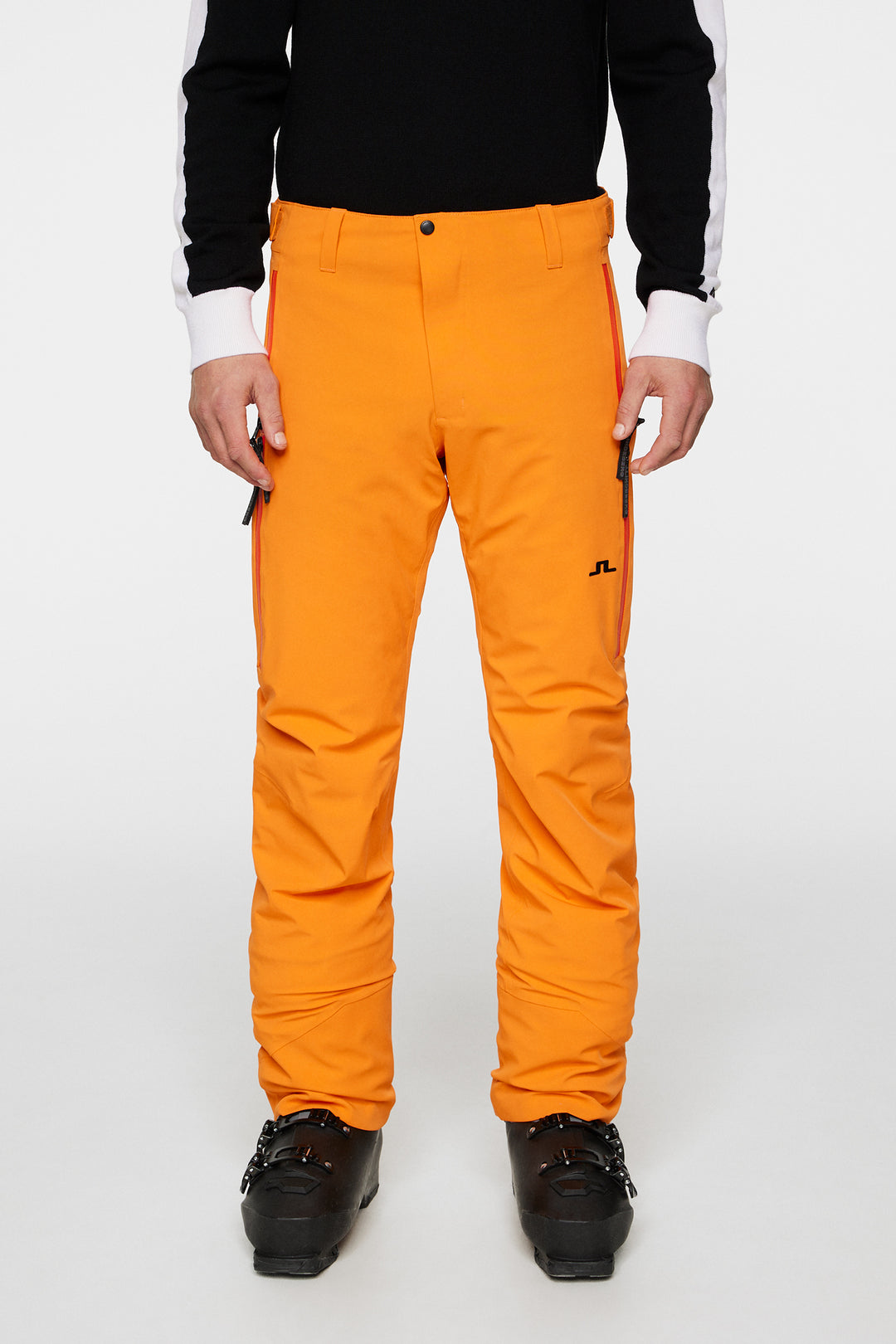 J.Lindeberg Men's OMNIA Ski Pant - PERSIMMON ORANGE