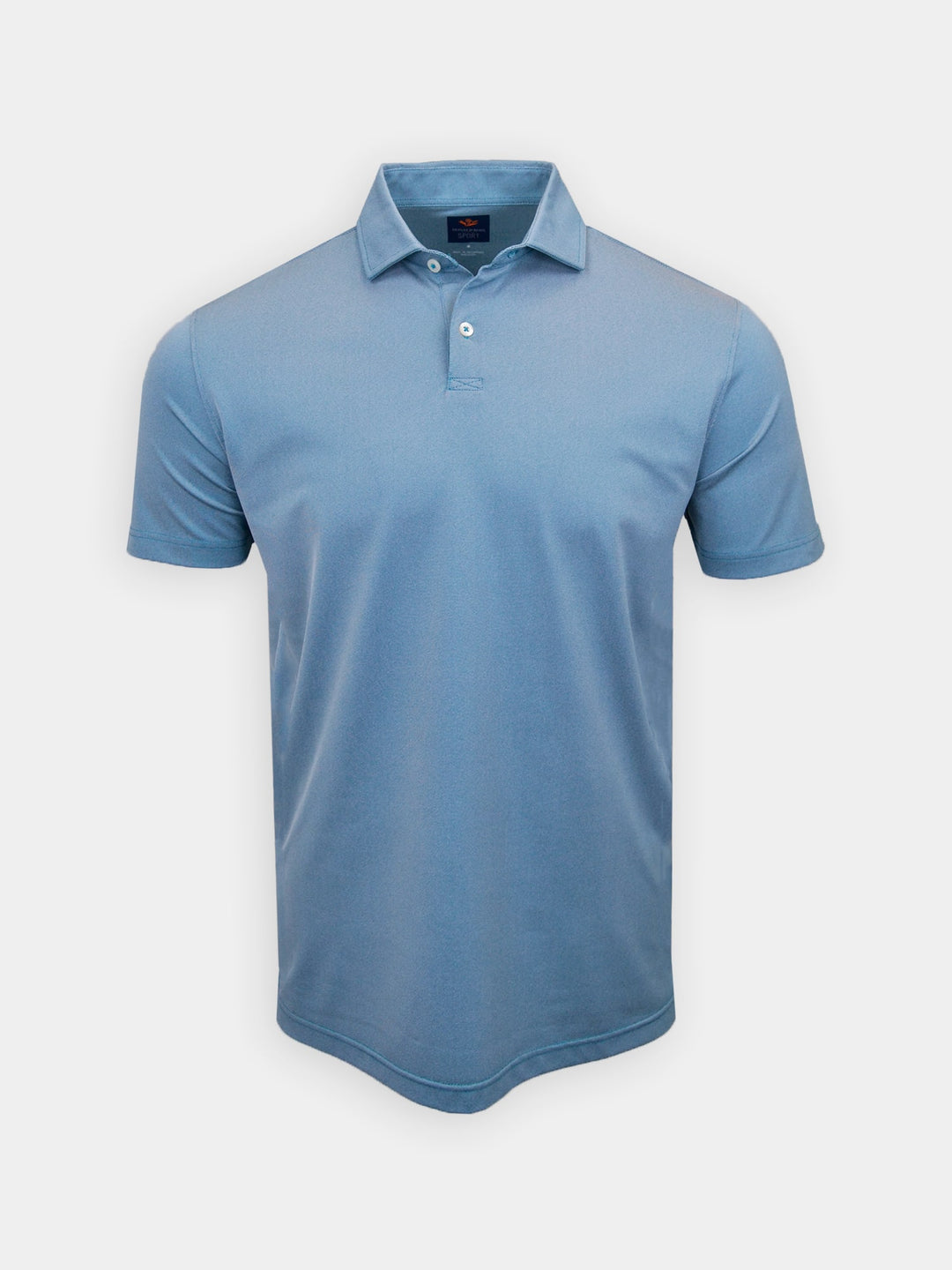 Donald Ross Mens Sport Fit Donny Pique Polo - SKY BLUE