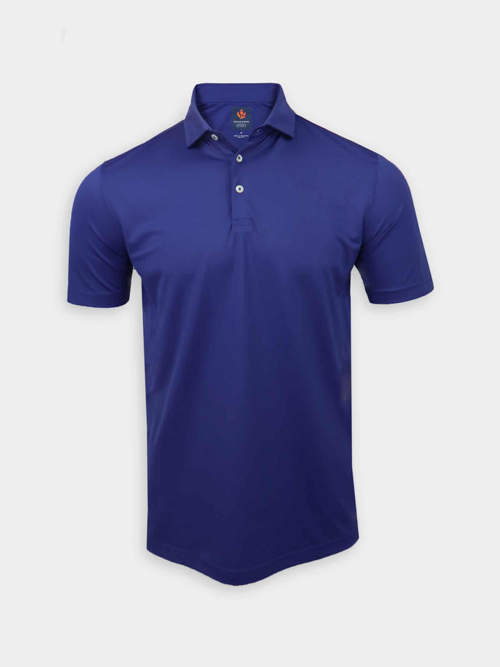 Donald Ross Sport Fit Mens Core Don Solid Polo - NAVY