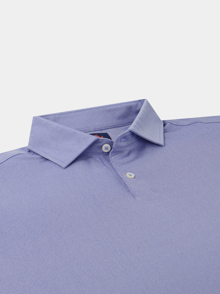 Donald Ross Mens Sport Fit Donny Pique Polo - PERIWINKLE