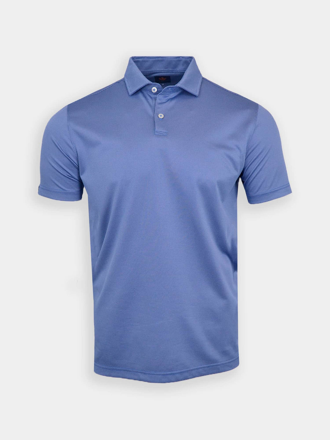 Donald Ross Sport Fit Mens Short Sleeve Donny Polo - BLUE WHALE