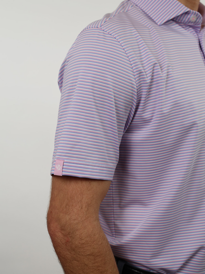 Donald Ross Mens Sport Fit JESSE Polo - PINK