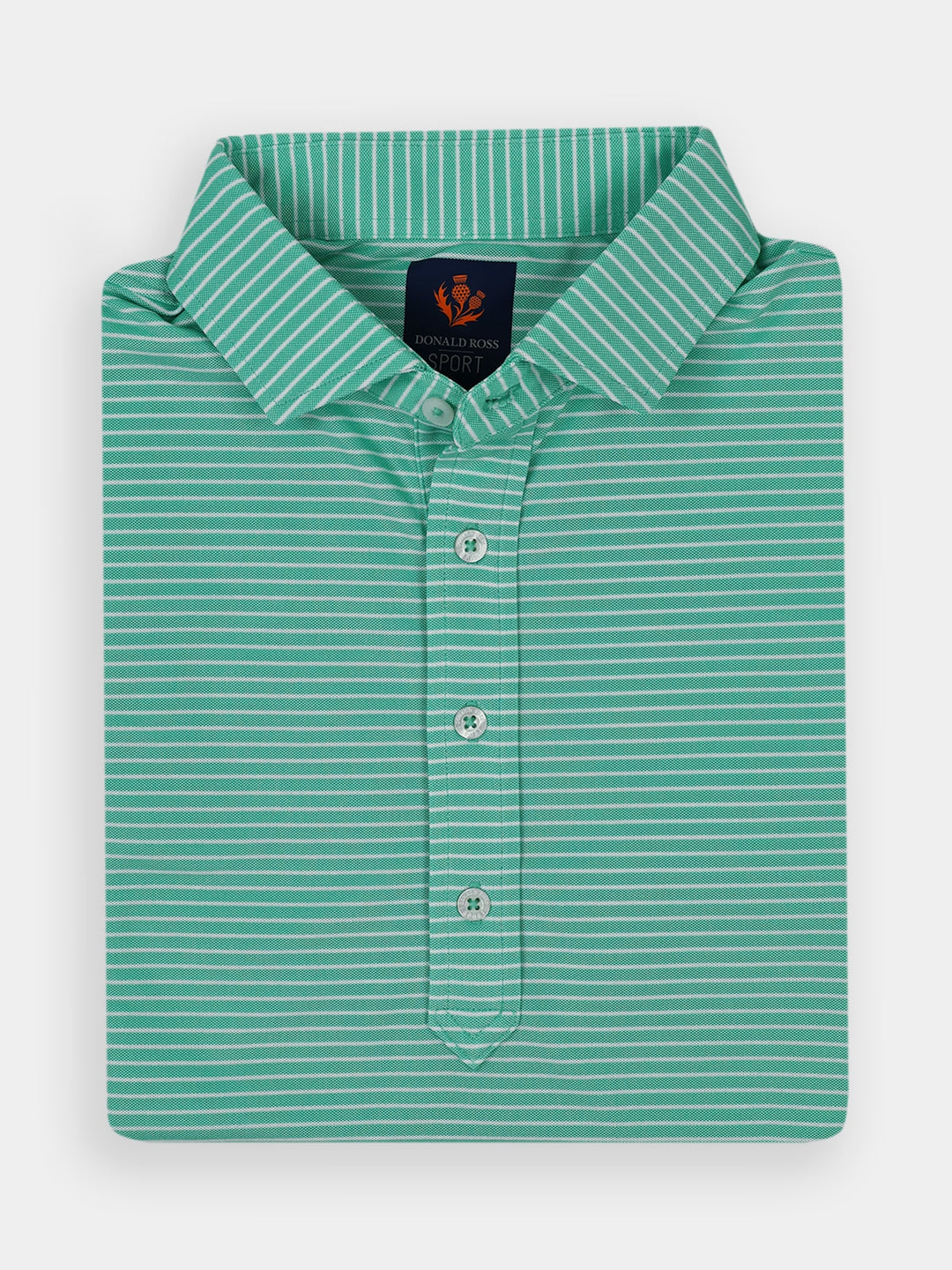 Donald Ross Mens Sport Fit GORDON  Polo - CLOVER