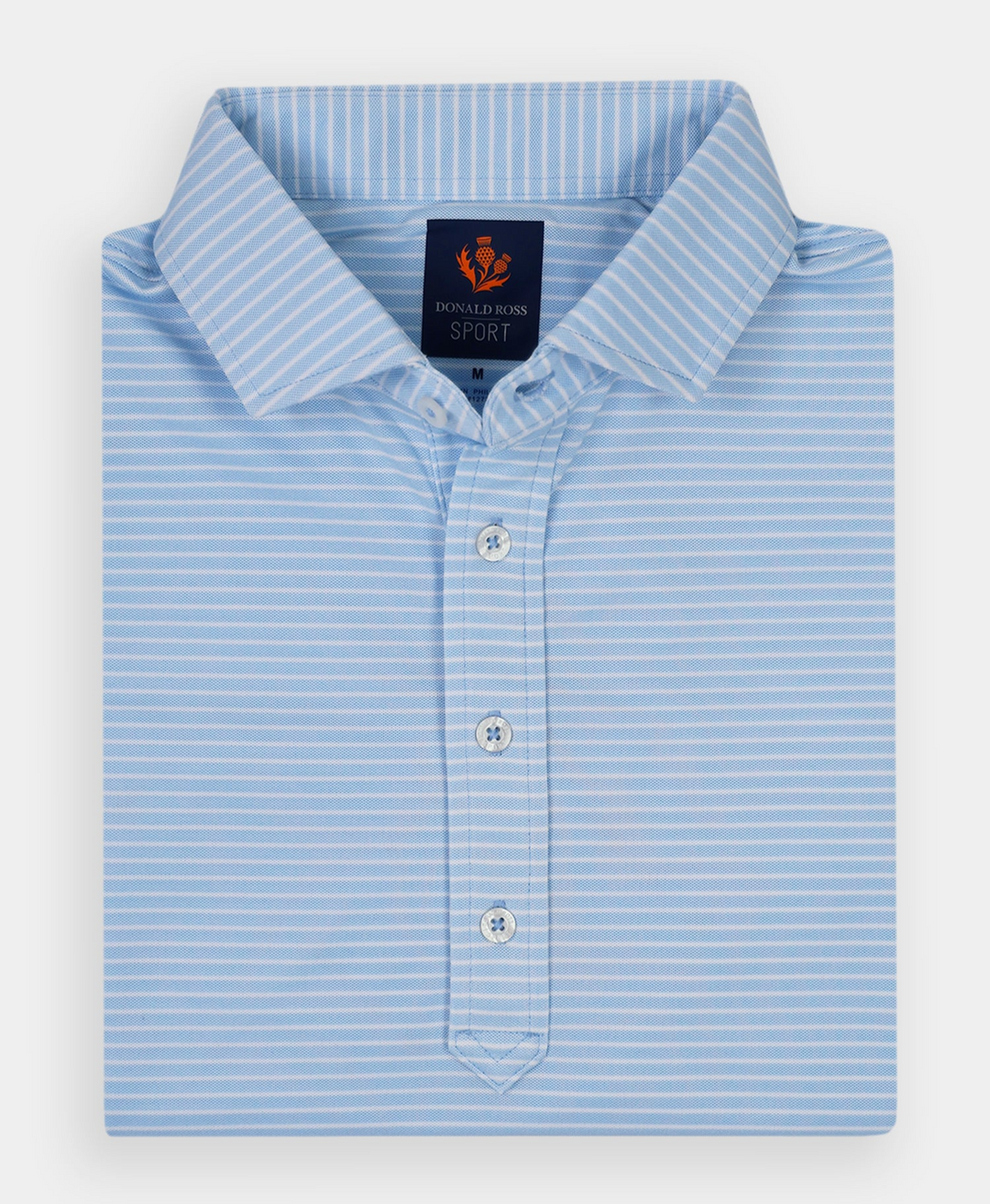 Donald Ross Mens Sport Fit GORDON  Polo - NEPTUNE