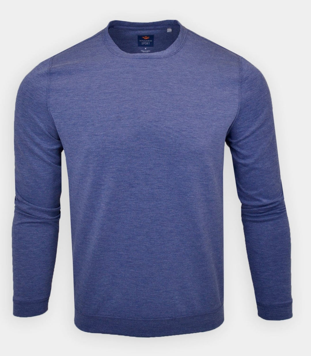 Donald Ross Mens Sport Fit Dundee Crewneck - NAVY