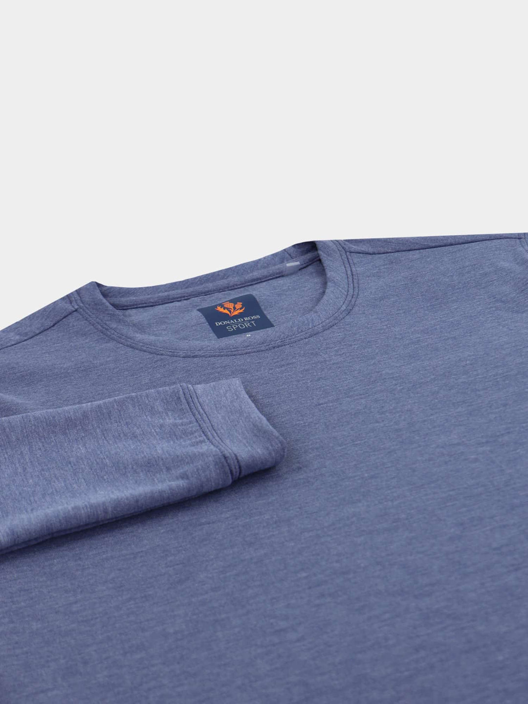 Donald Ross Mens Sport Fit Dundee Crewneck - NAVY