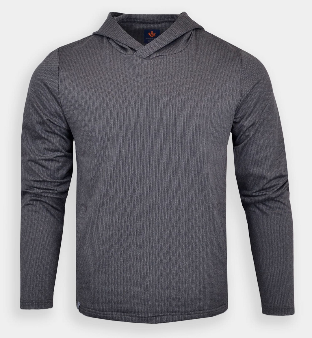 Donald Ross Mens SUPER GOLF Performance Hoodie - STORMY SKY