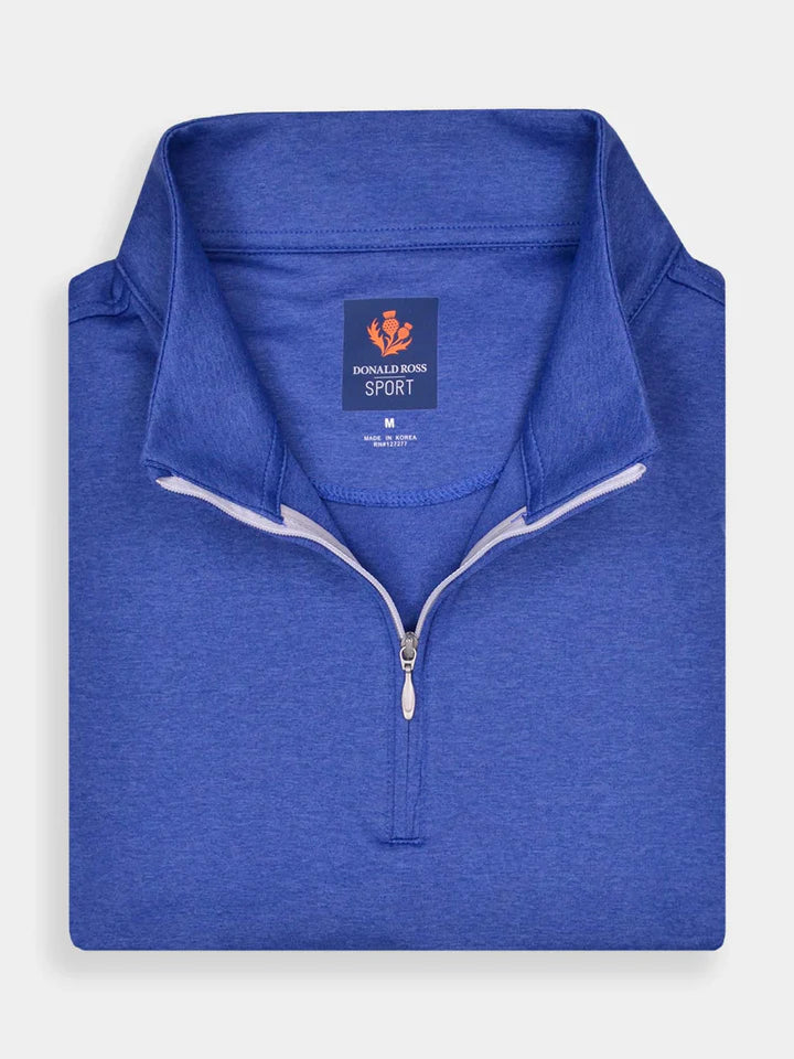 Donald Ross Mens Sport Fit Josiah Vest - HEATHER NAVY