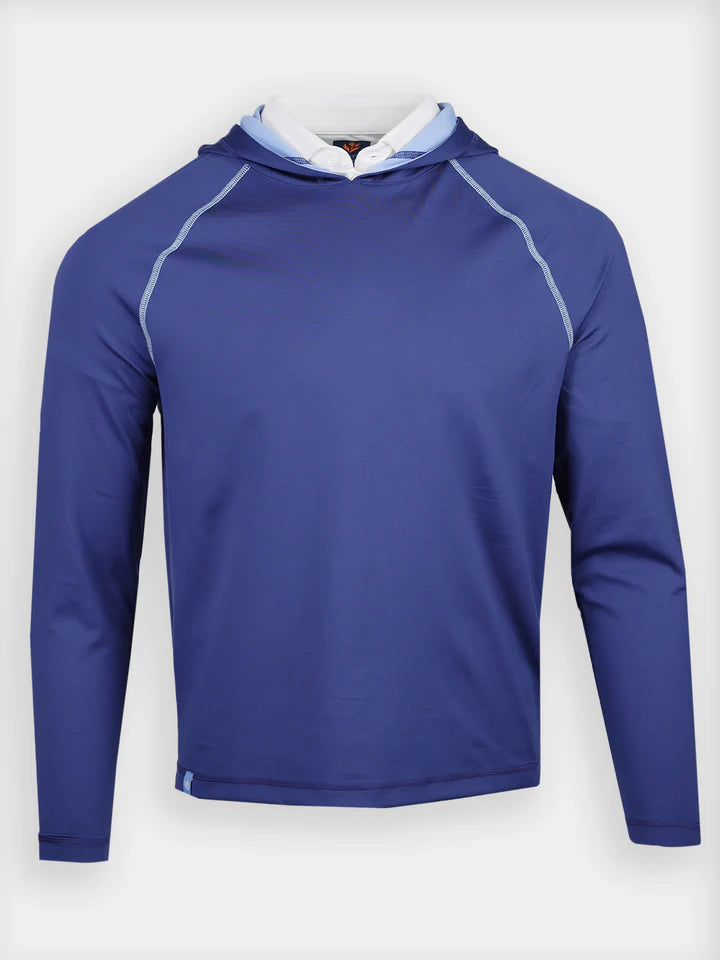 Donald Ross Mens Sport Fit Forbes Hoodie - NAVY