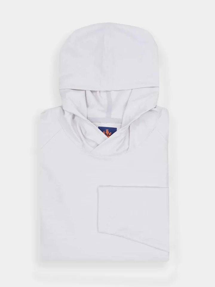 Donald Ross Mens Sport Fit -SUPER GOLF  Virgil Hoodie - GLACIER