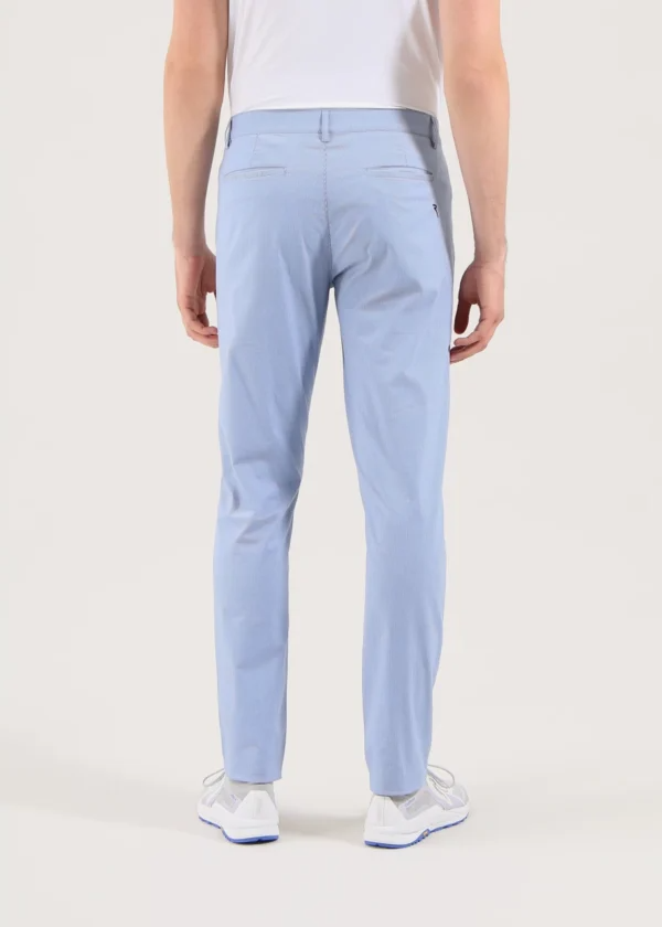 Chervò Men's SPASSO Slim-Fit Pant - CHECK BLUE