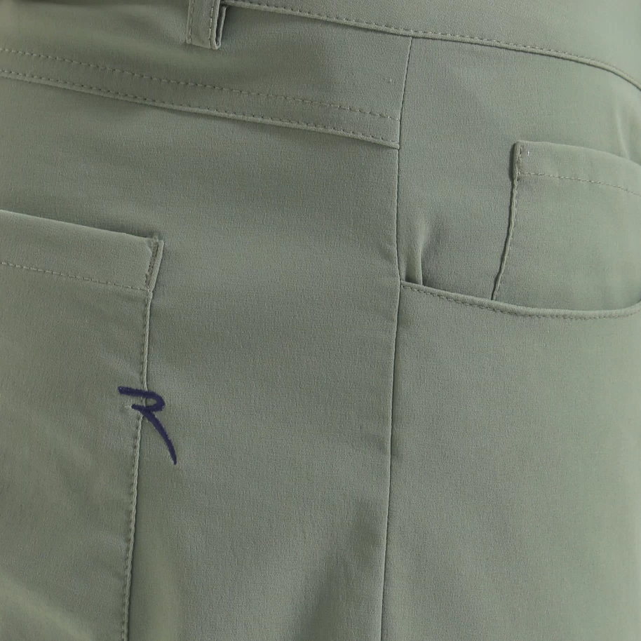 Chervò Men's SPAZIO Slim Fit 5-Pocket Stretch Pant - FOREST GREEN