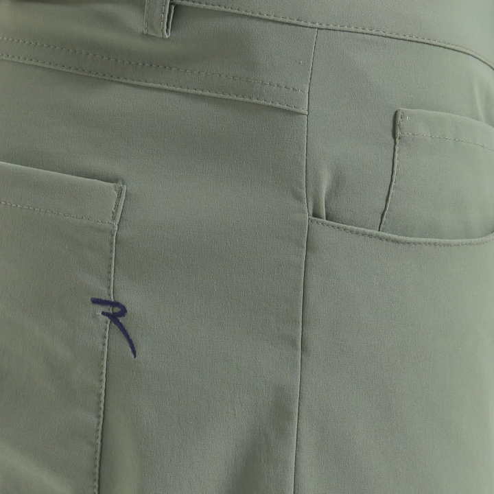 Chervò Men's SPAZIO Slim Fit 5-Pocket Stretch Pant - FOREST GREEN