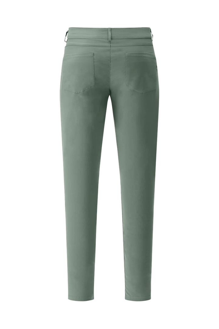 Chervò Men's SPAZIO Slim Fit 5-Pocket Stretch Pant - FOREST GREEN