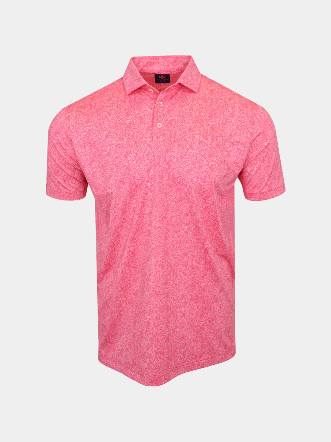 Donald Ross Mens Sport Fit Murdo Polo - WATERMELON