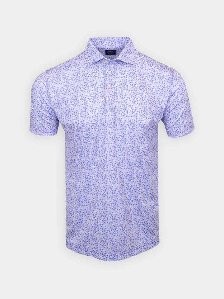 Donald Ross Mens Sport Fit Harry Polo - PERIWINKLE