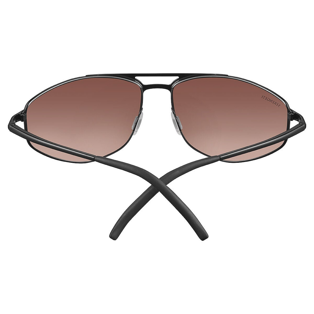 Serengeti MASTEN Polarized Driver Sunglasses - SHINY BLACK