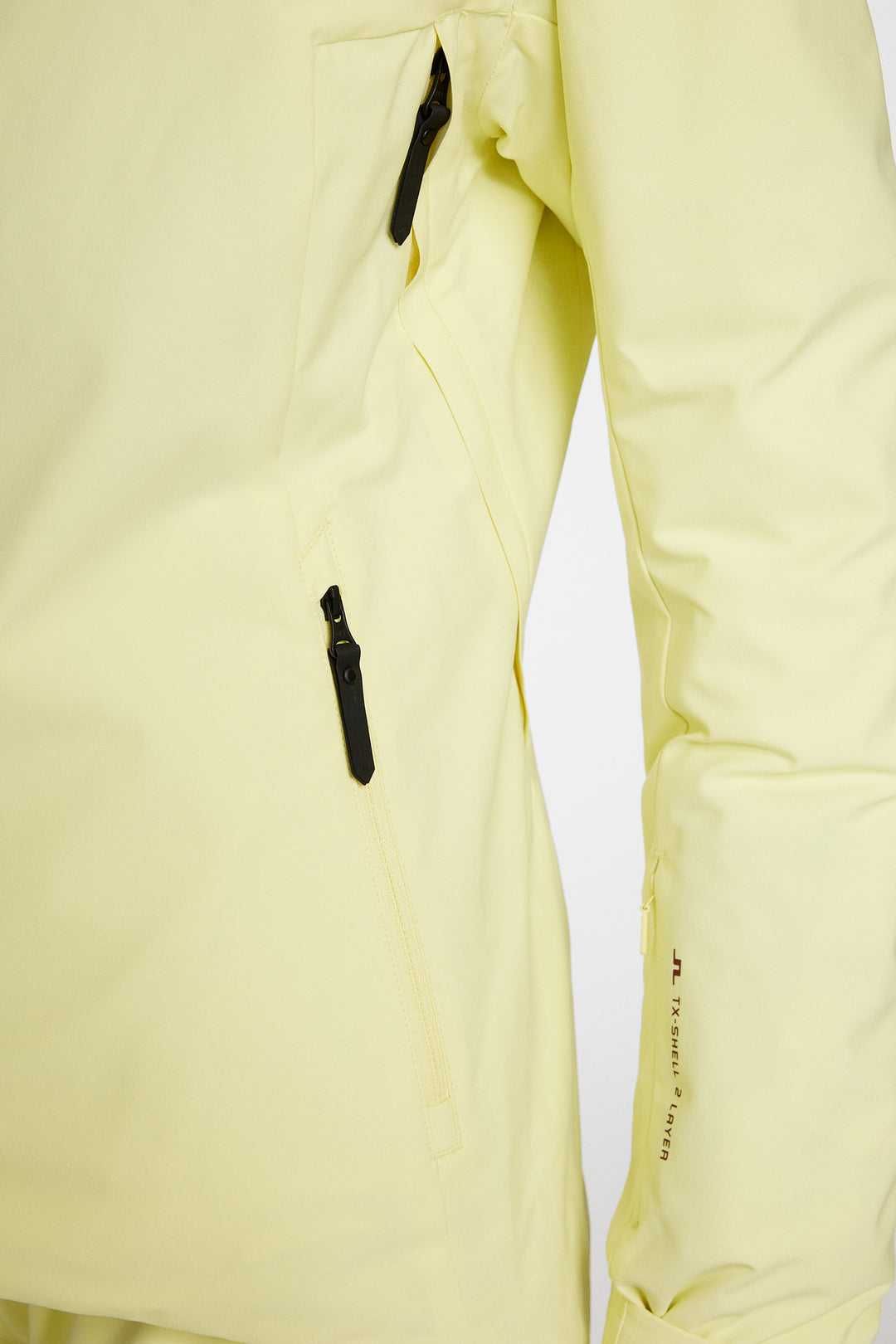 J.Lindeberg Women's STARLING Ski Jacket - PALE LIME YELLOW