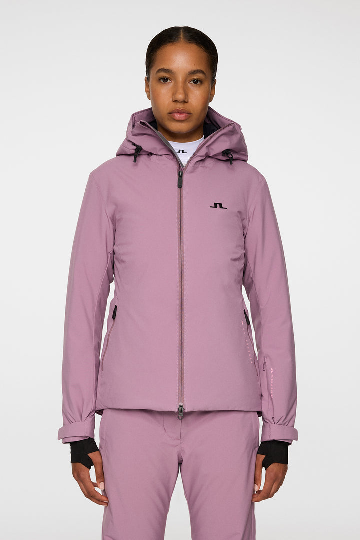 J.Lindeberg Women's STARLING Ski Jacket - VERY GRAPE