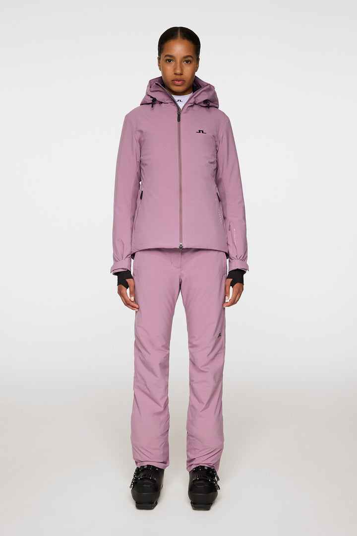 J.Lindeberg Women's STARLING Ski Jacket - VERY GRAPE