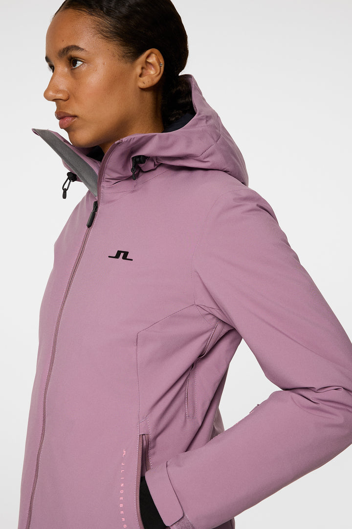 J.Lindeberg Women's STARLING Ski Jacket - VERY GRAPE