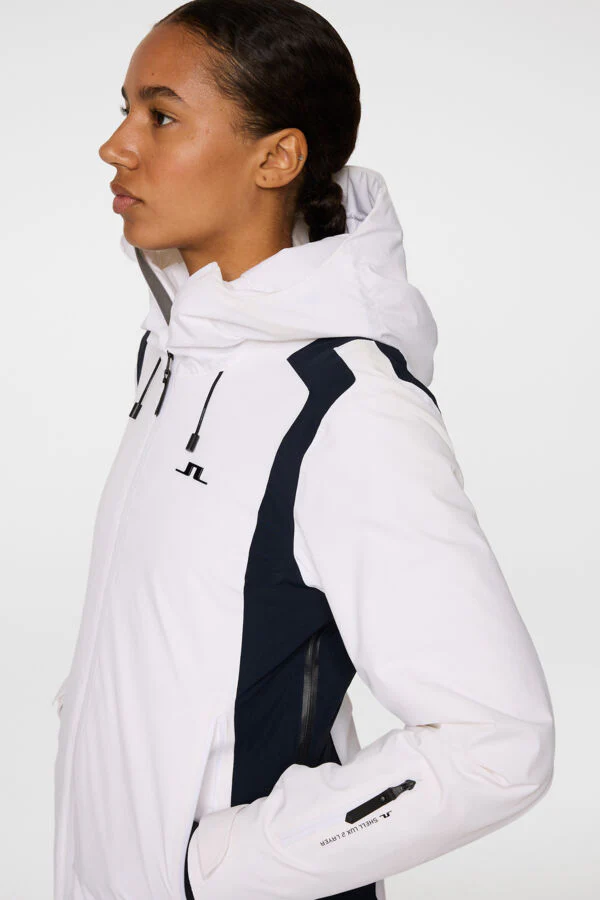 J.Lindeberg Women's ELMA Jacket - WHITE